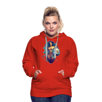 Thumbnail for Women’s Mythical Aquarius Premium Hoodie - red