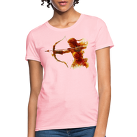 Thumbnail for Women's Mythical Sagittarius T-Shirt - pink