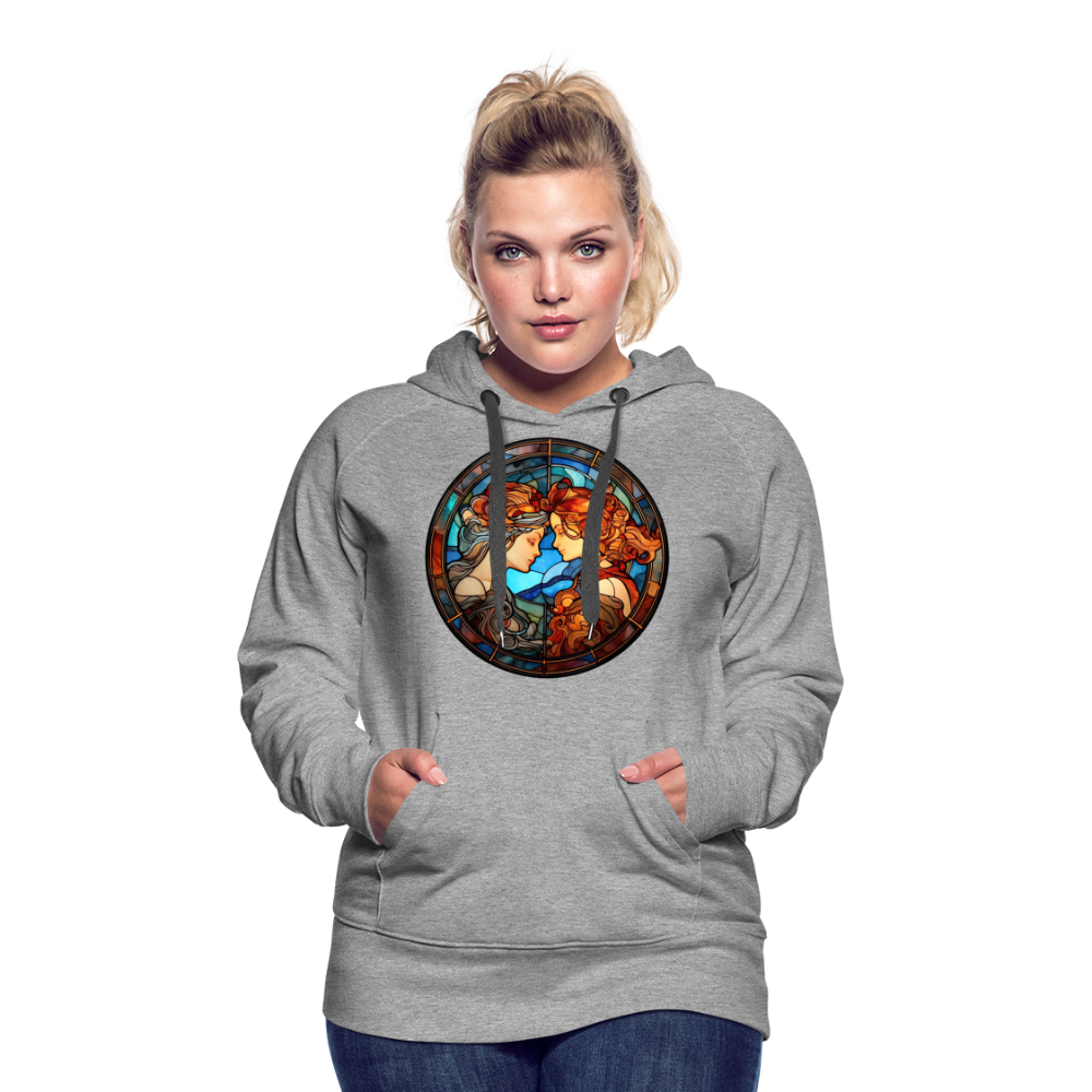 Women’s Mosaic Gemini Premium Hoodie - heather grey