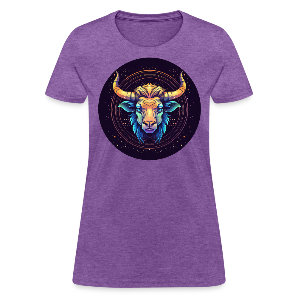 Women's Magic Taurus T-Shirt - purple heather