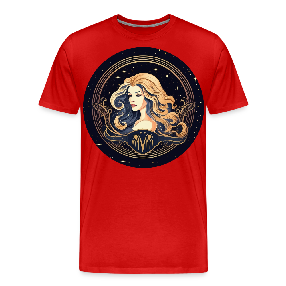 Men's Mystic Virgo Premium T-Shirt - red