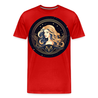 Thumbnail for Men's Mystic Virgo Premium T-Shirt - red