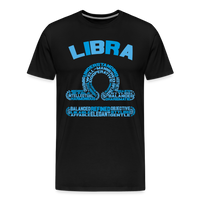 Thumbnail for Men's Power Words Libra Premium T-Shirt - black