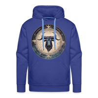 Thumbnail for Men’s Mythical Taurus Premium Hoodie - royal blue