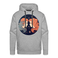 Thumbnail for Men’s Mystic Gemini Premium Hoodie - heather grey