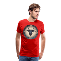 Thumbnail for Men's Mythical Taurus Premium T-Shirt - red