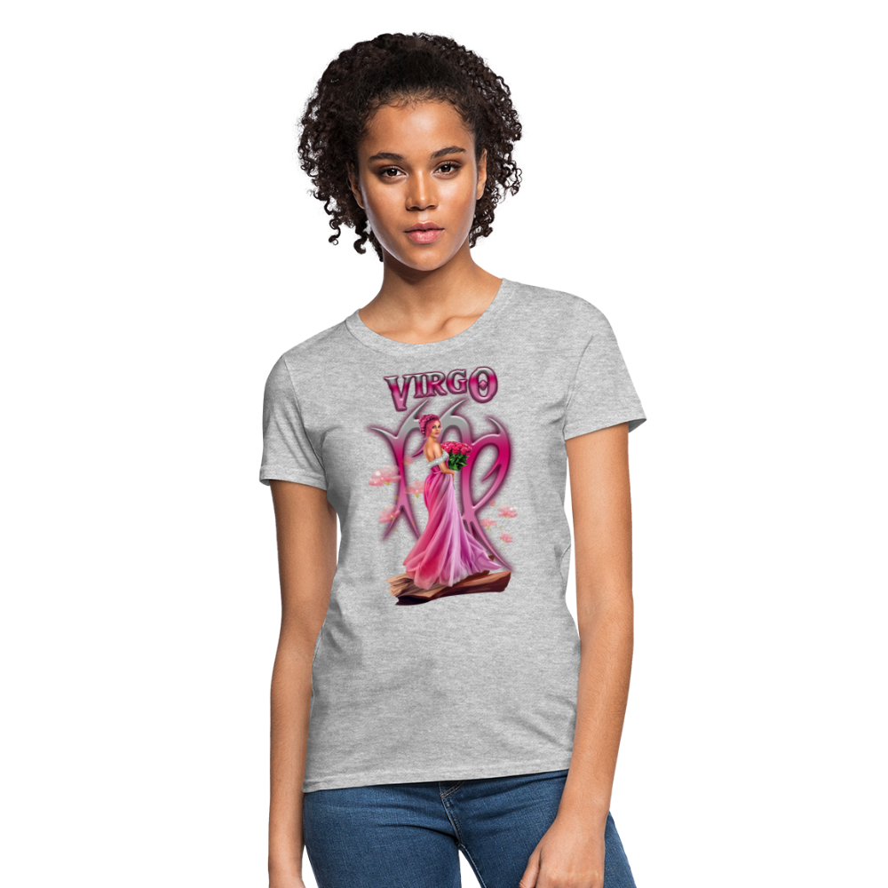 Astral Virgo Women's T-Shirt - heather gray