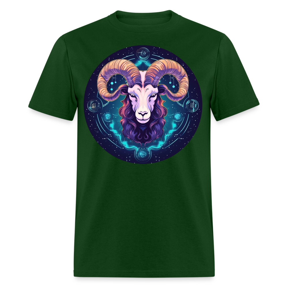 Men's Mystic Aries Classic T-Shirt - forest green