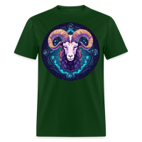 Thumbnail for Men's Mystic Aries Classic T-Shirt - forest green