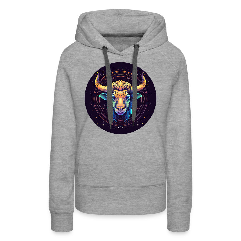 Women’s Magic Taurus Premium Hoodie - heather grey