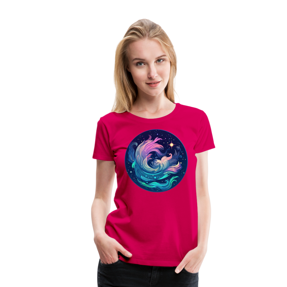 Women’s Magic Aquarius Premium T-Shirt - dark pink