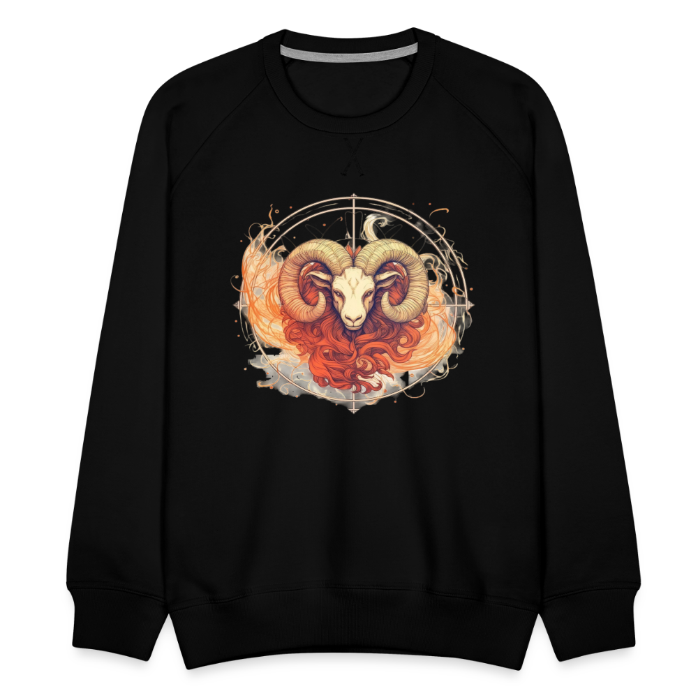 Men’s Mythical Aries Premium Sweatshirt - black