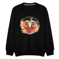 Thumbnail for Men’s Mythical Aries Premium Sweatshirt - black