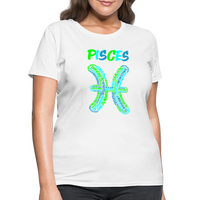 Thumbnail for Women's Power Words Pisces T-Shirt - white