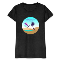 Thumbnail for Women's Dragonfly Oasis V.2 Premium T-Shirt - charcoal grey