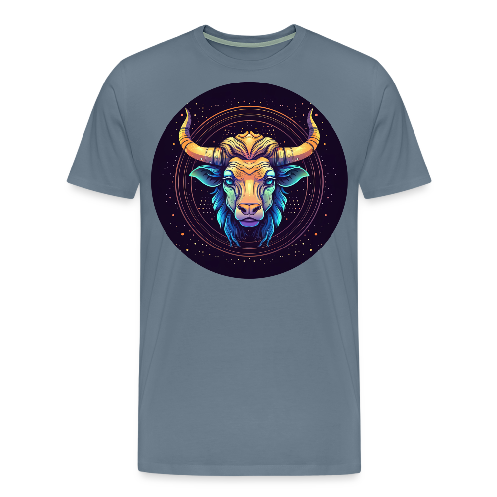 Men's Magic Taurus Premium T-Shirt - steel blue