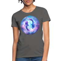 Thumbnail for Women's Classic Pisces T-Shirt - charcoal