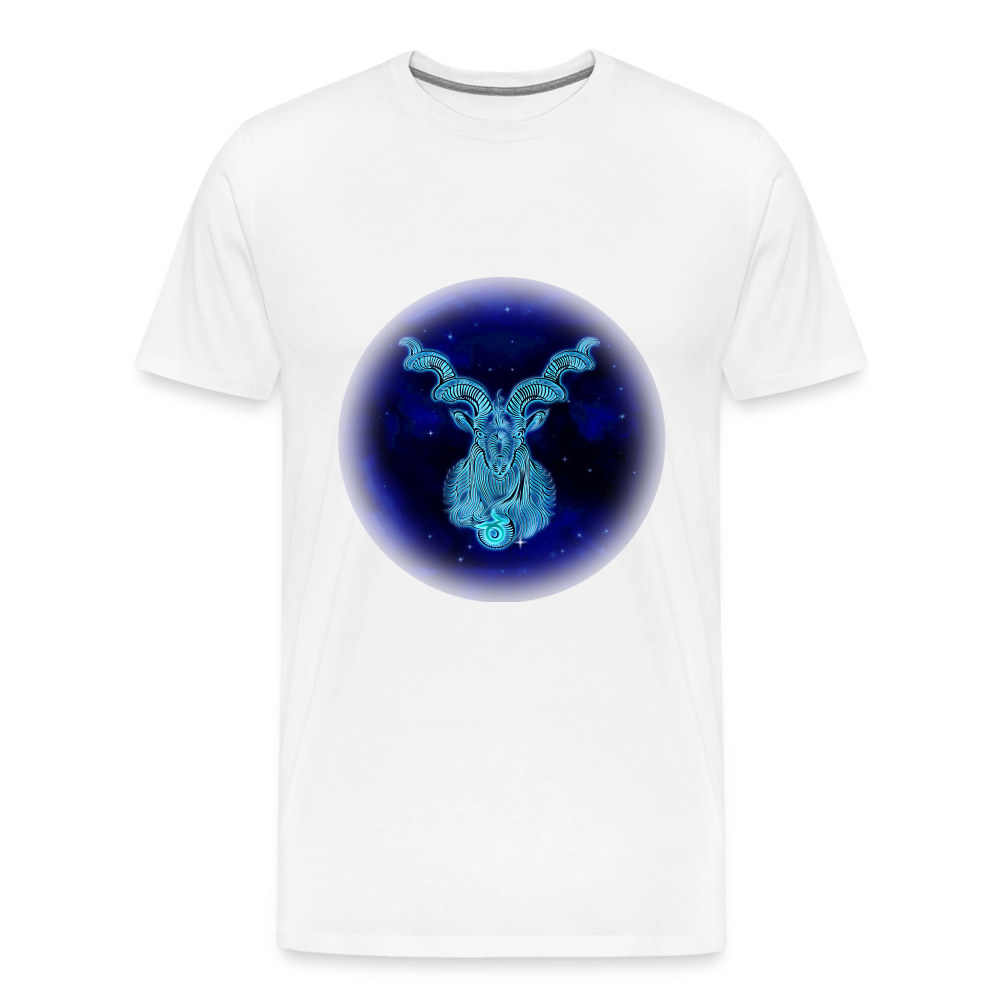 Men's Stellar Capricorn Premium T-Shirt - white