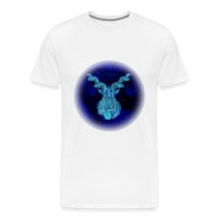 Thumbnail for Men's Stellar Capricorn Premium T-Shirt - white