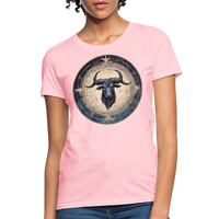 Thumbnail for Women's Mythical Taurus T-Shirt - pink