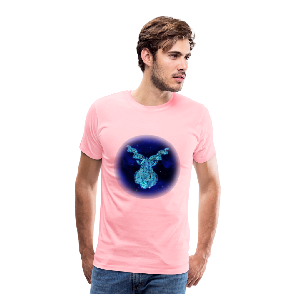 Men's Stellar Capricorn Premium T-Shirt - pink