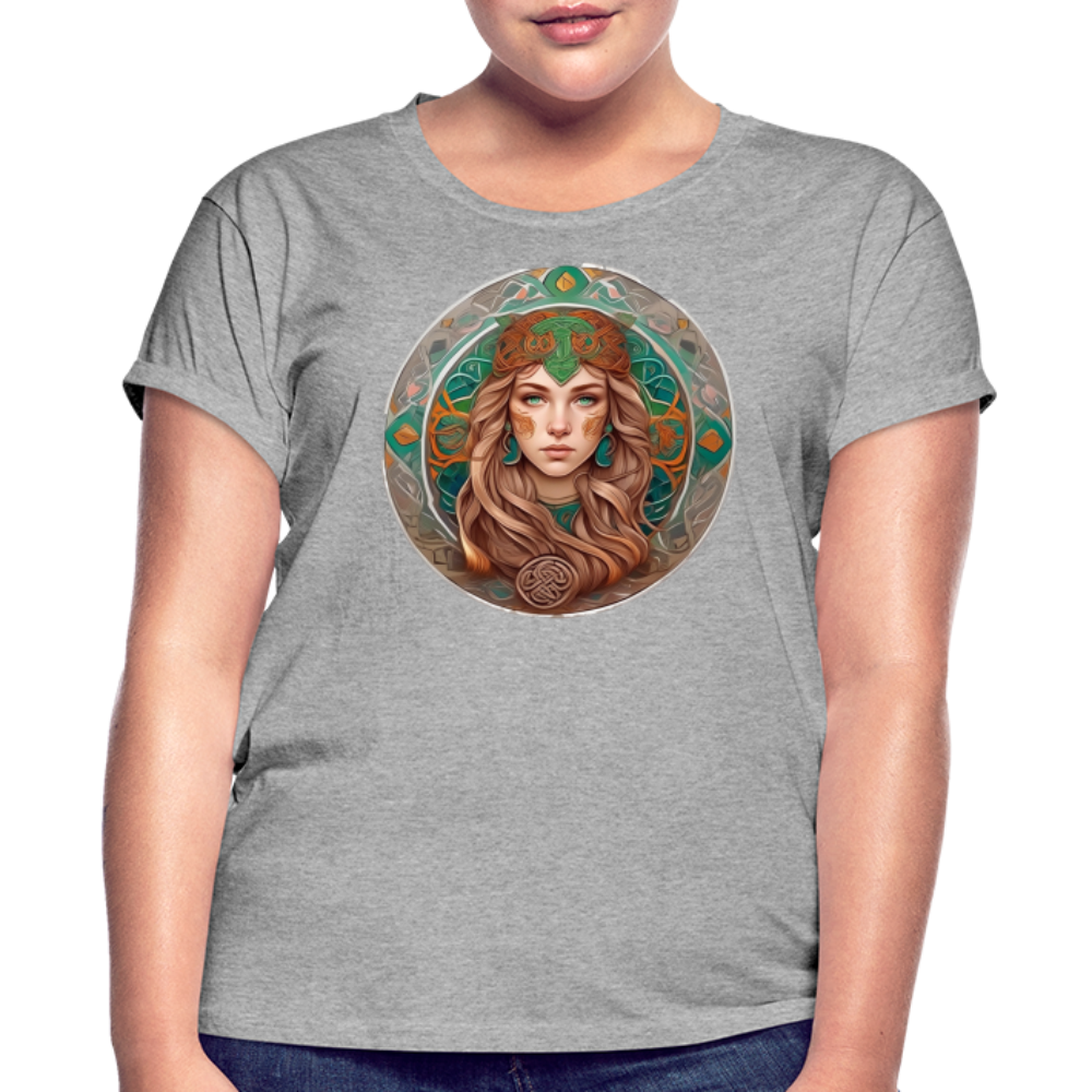 Women's Mythical Virgo Relaxed Fit T-Shirt - heather gray