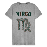 Thumbnail for Men's Power Words Virgo Premium T-Shirt - heather gray