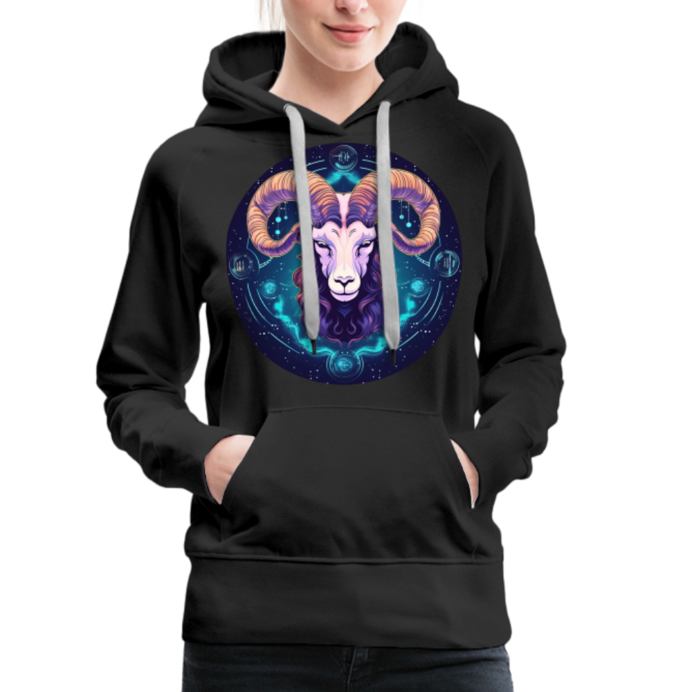 Women’s Magic Capricorn Premium Hoodie - black