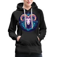 Thumbnail for Women’s Magic Capricorn Premium Hoodie - black