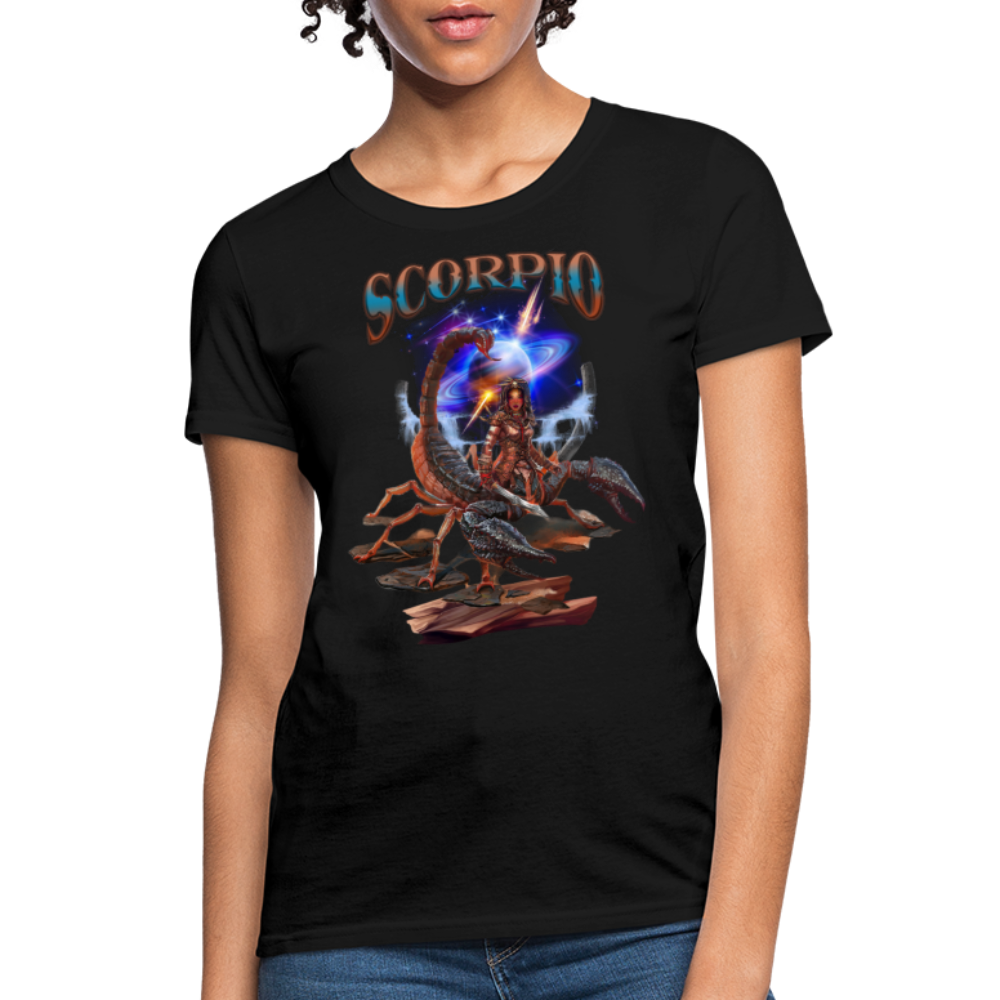 Women's Astral Scorpio T-Shirt - black