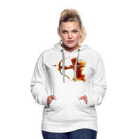 Thumbnail for Women’s Mythical Sagittarius Premium Hoodie - white