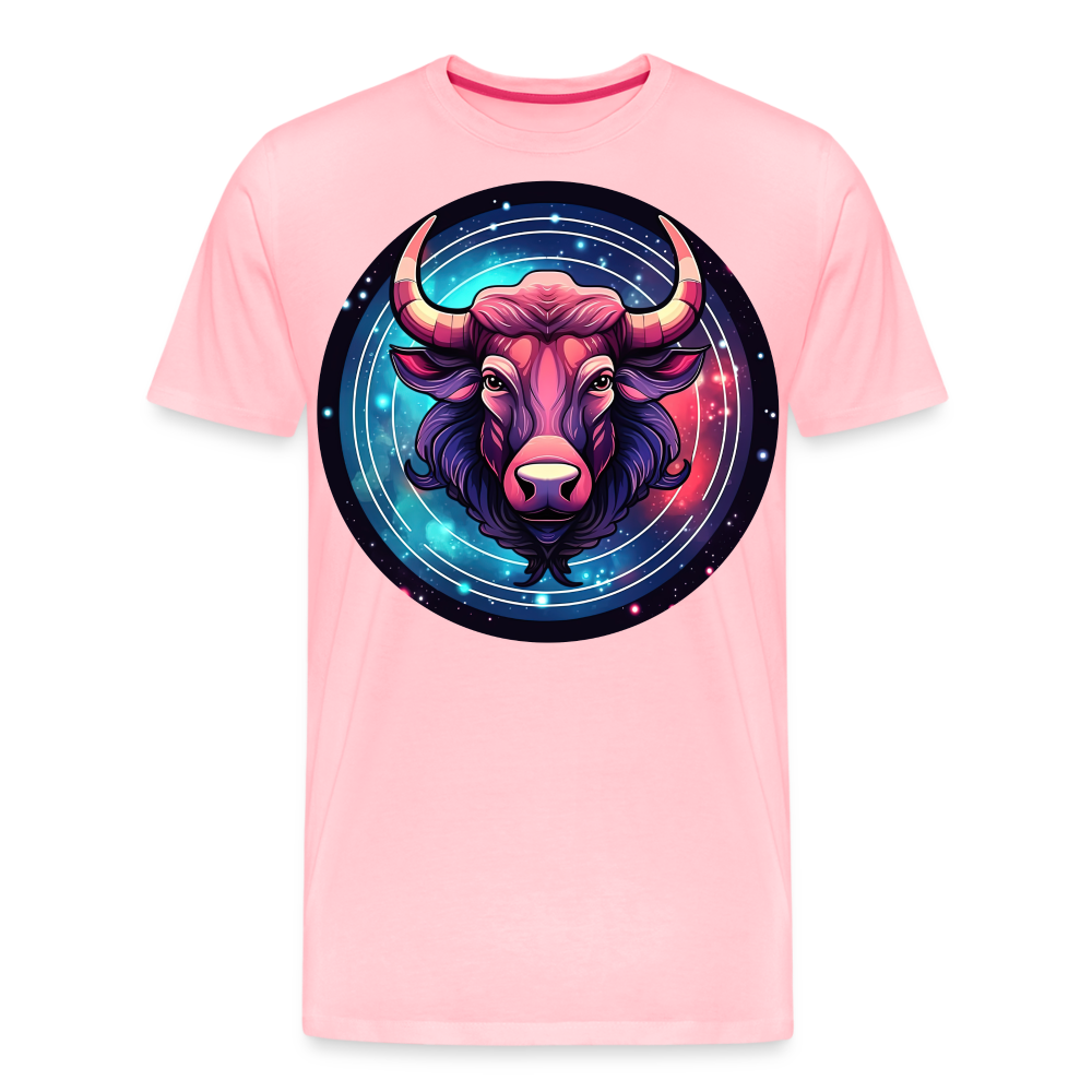 Men's Mystic Taurus Premium T-Shirt - pink