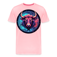 Thumbnail for Men's Mystic Taurus Premium T-Shirt - pink