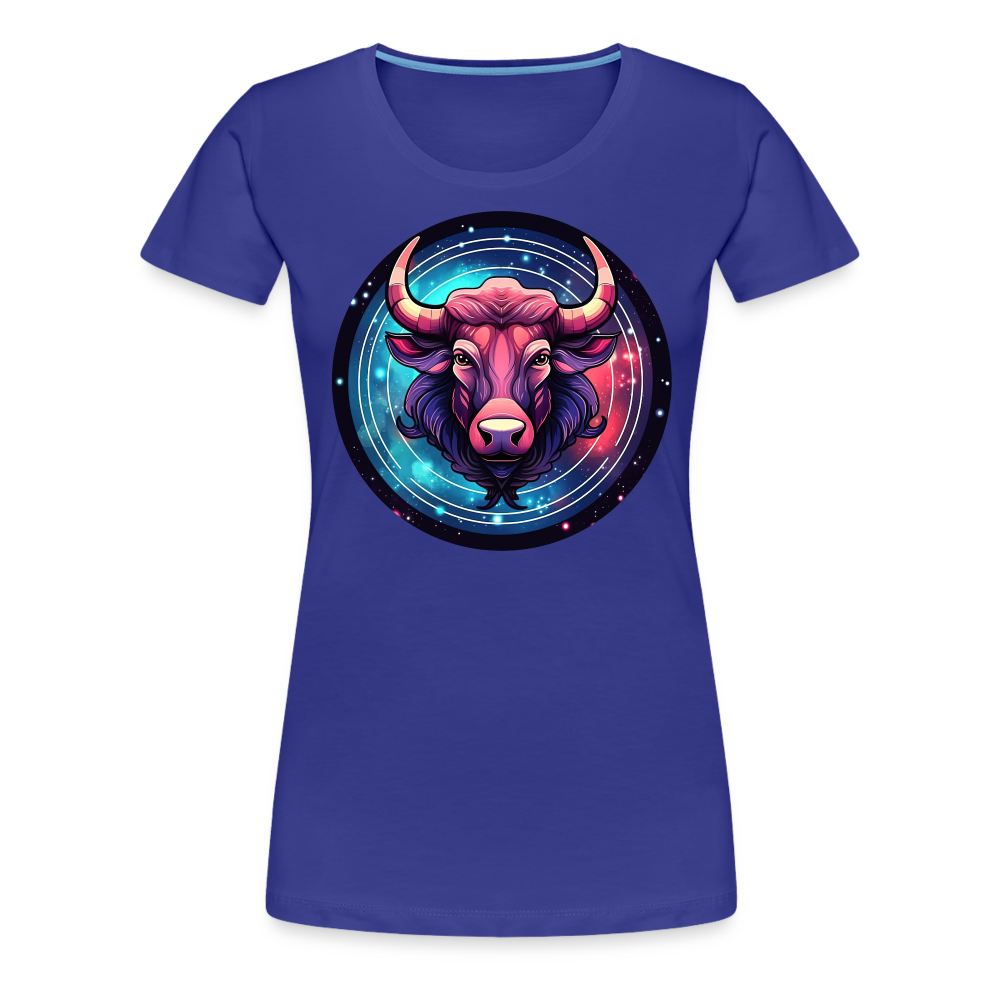 Women’s Mystic Taurus Premium T-Shirt - royal blue