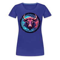 Thumbnail for Women’s Mystic Taurus Premium T-Shirt - royal blue