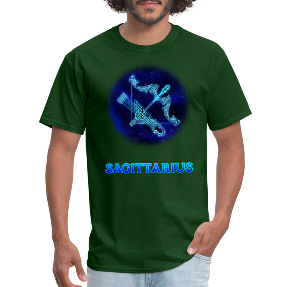 Men's Stellar Sagittarius Classic T-Shirt - forest green