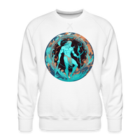 Thumbnail for Men’s Mythical Aquarius Premium Sweatshirt - white