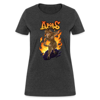 Thumbnail for Women's Aries Narihndrab T-Shirt - heather black