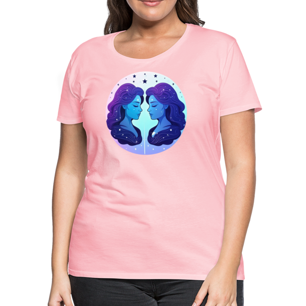 Women’s Magic Gemini Premium T-Shirt - pink