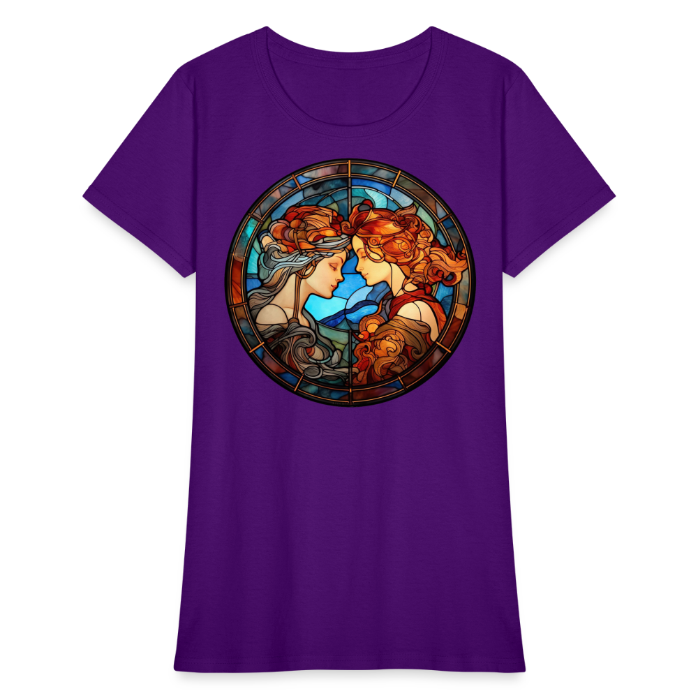 Women's Mosaic Gemini T-Shirt - purple