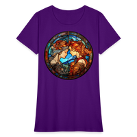 Thumbnail for Women's Mosaic Gemini T-Shirt - purple