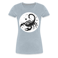 Thumbnail for Women’s Magic Scorpio Premium T-Shirt - heather ice blue