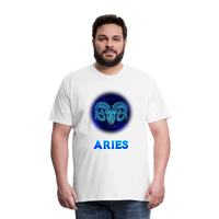 Thumbnail for Men's Aries Premium T-Shirt - white