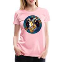 Thumbnail for Women’s Mythical Capricorn Premium T-Shirt - pink