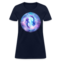 Thumbnail for Women's Classic Pisces T-Shirt - navy