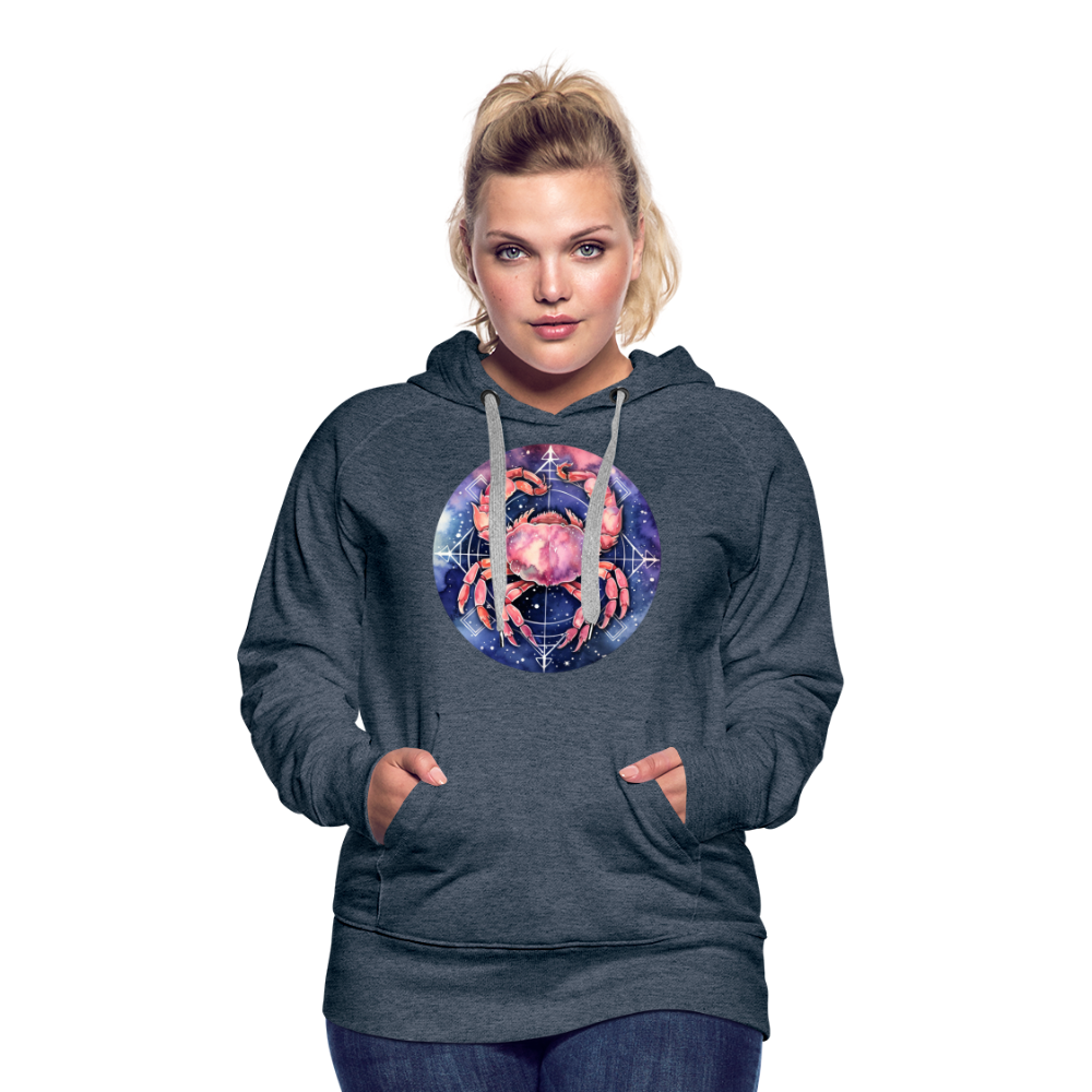 Women’s Mythical Cancer Premium Hoodie - heather denim