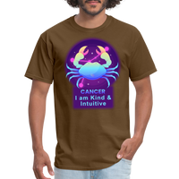 Thumbnail for Men's Neon Cancer Classic T-Shirt - brown