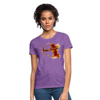 Thumbnail for Women's Mythical Sagittarius T-Shirt - purple heather