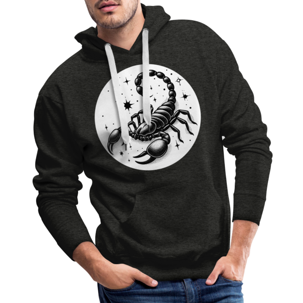 Men’s Magic Scorpio Premium Hoodie - charcoal grey