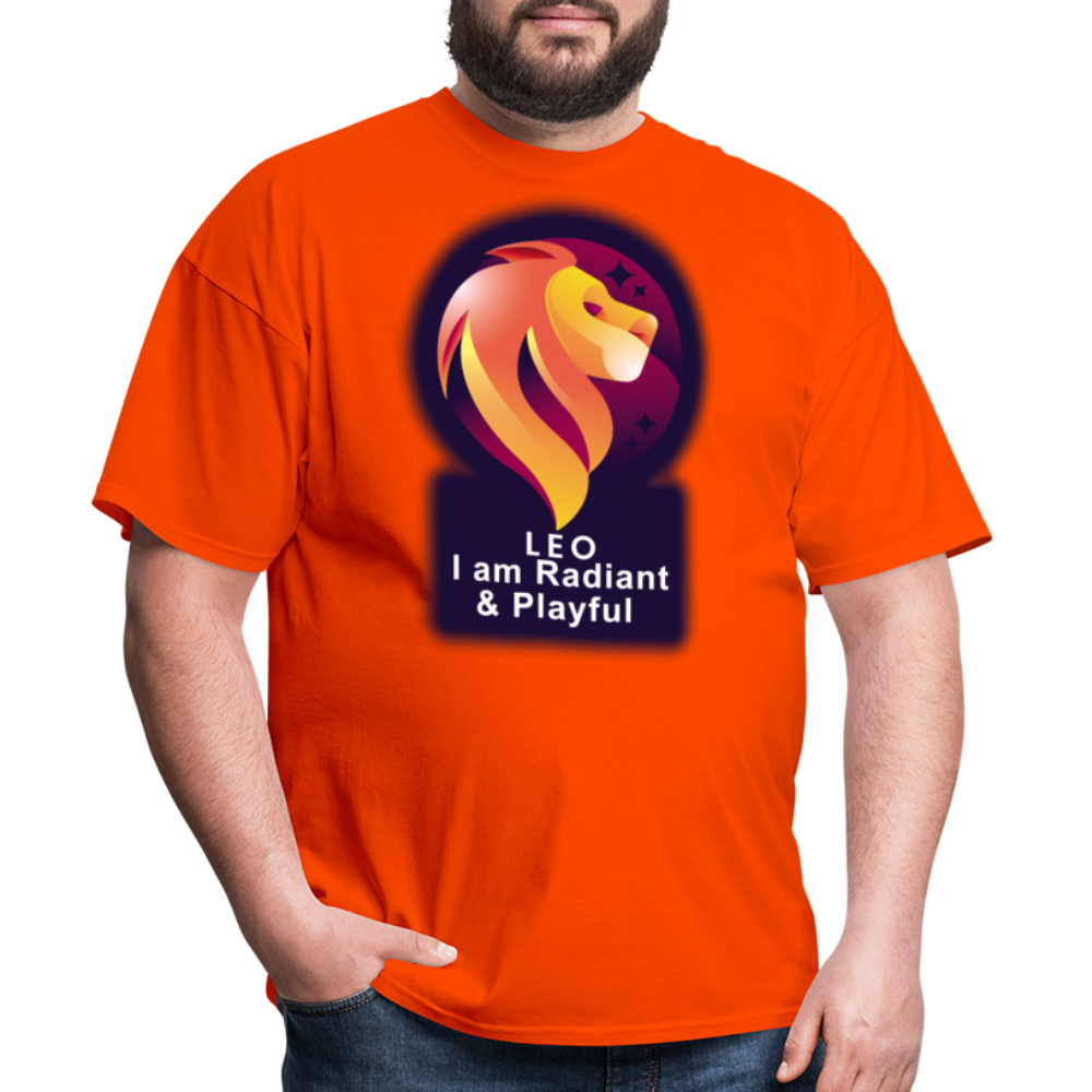 Men's Glow Leo Classic T-Shirt - orange